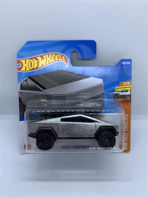 HOT WHEELS MAINLINE Tesla Cybertruck Cyber Truck BOXED BAD CARD 1 64 8 00 PicClick UK