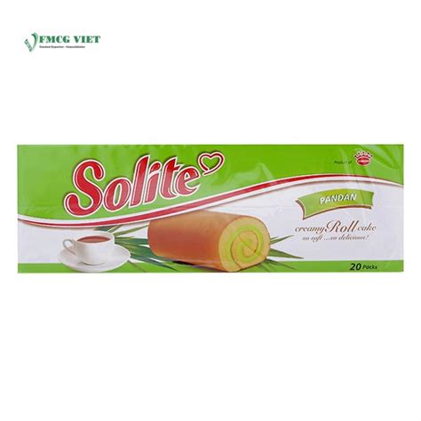 Solite Swisscake Box 360g Cream Pandan 20pcs X12 Wholesale Exporter » FMCG Viet