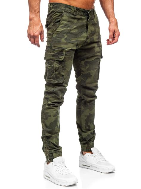 Pantaloni De Trening Cargo Kaki Army Bolf 2232