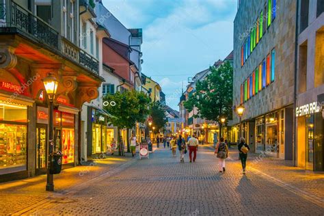 Konstanz Alemania De Julio De Vista De La Calle