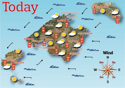 Mallorca Weather Forecast For Wednesday