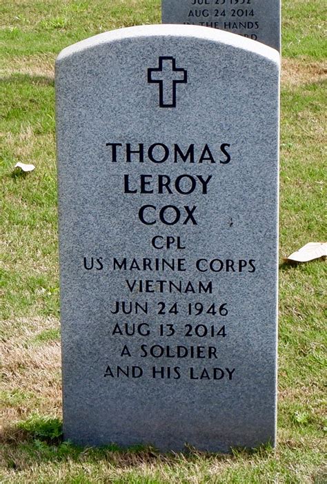 Thomas Leroy Cox 1946 2014 Find A Grave Memorial