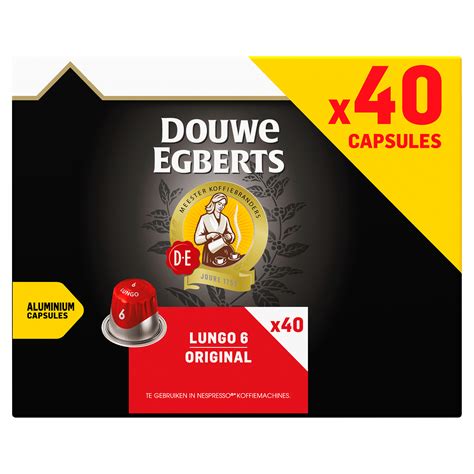 Douwe Egberts Capsules Lungo 6 Original Per Doos 40 St