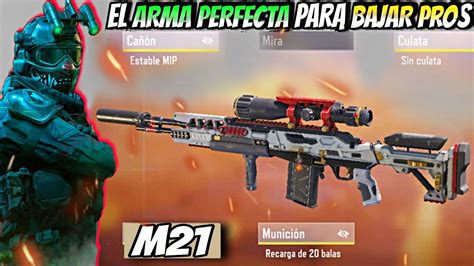 MEJOR FRANCOTIRADOR LA MEJOR CLASE DE M21 EBR COD MOBILE BATTLE