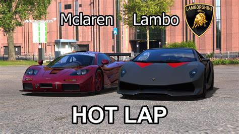 Mclaren F1 Gtr Vs Lamborghini Sesto Elemento Hot Lap Nurburgring