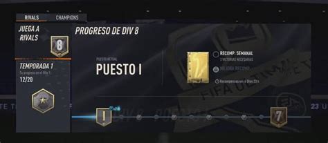 Fifa 23 Recompensas Division Rivals Horarios Y Divisiones Fut 23