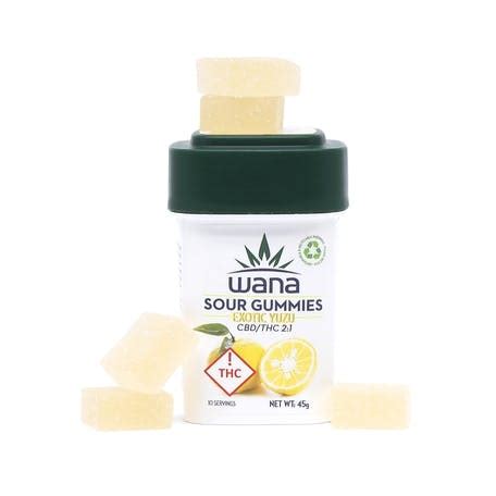 Exotic Yuzu 1 2 Gummies 10ct Ethos Cannabis