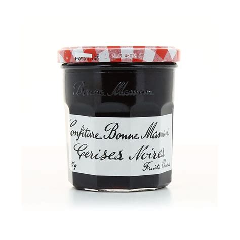 Confiture Bonne Maman Cerises Noires 370g Panierdor