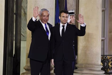 O Pr X Macron Lamenta El Exagerado Rechazo De Netanyahu Contra