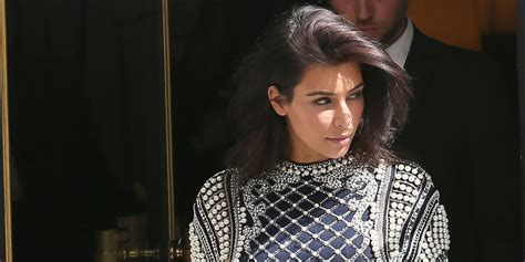 Kim Kardashian Ditches Her Hair Extensions In Paris | HuffPost
