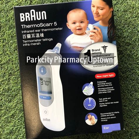 Braun Thermoscan Infrared Ear Thermometer Irt Shopee Malaysia