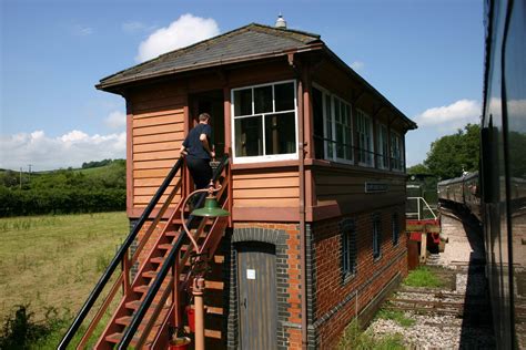 South Devon Railway Staverton Station Signal Box Loco Yard