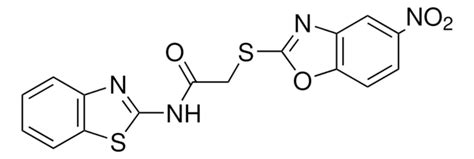 N 1 3 BENZOTHIAZOL 2 YL 2 5 NITRO 1 3 BENZOXAZOL 2 YL SULFANYL