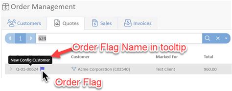 Using Order Flags and the Flag First Configs Option - Wheelhouse™