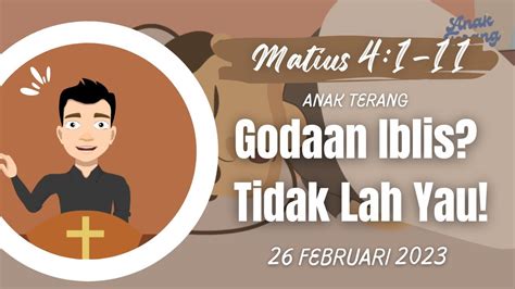 Khotbah Sekolah Minggu Animasi Februari Matius