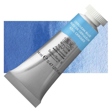 Winsor Newton Professional Watercolor Cerulean Blue 14 Ml Tube