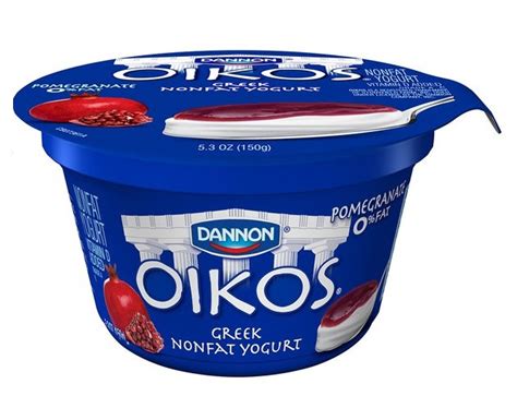 Oikos Greek Yogurt Raspberry Pomegranate Raspberry