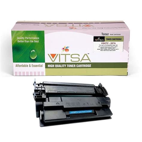 Vitsa Cf287a 287a 87a Toner Cartridge Compatible With Hp Laserjet