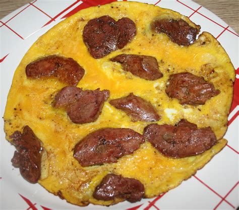 Omelette Aux Foies De Poulet Amafacon