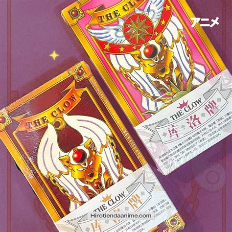 Cartas Coleccionables Clow Sakura Card Captor Anime Hiro Tienda Anime