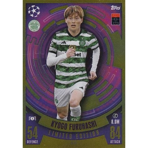 Comprar Trading Card Kyogo Furuhashi Celtic FC Limited Edition Match