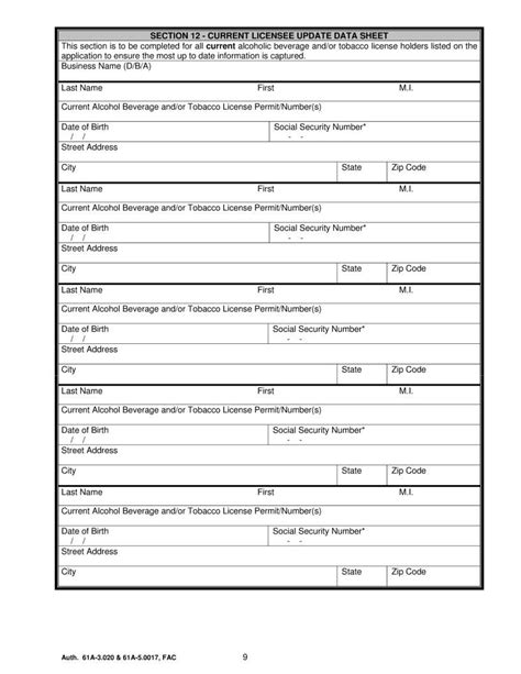 Dbpr Form Abt 6014 Fill Out Printable PDF Forms Online