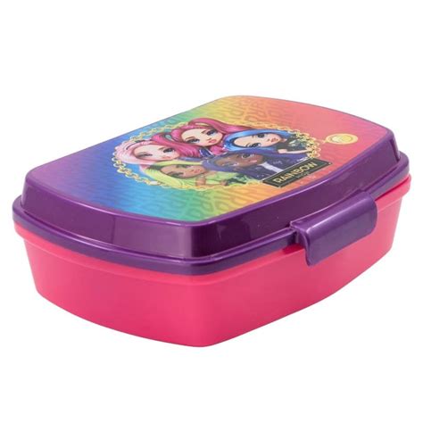 Śniadaniówka pojemnik na kanapki lunchbox Rainbow High Storline