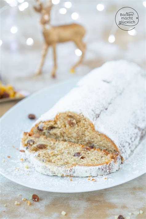 Einfacher Veganer Stollen Backen Macht Gl Cklich