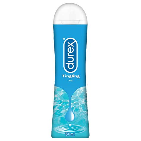 Durex Lube Tingling Lubricant Gel For Men Women 50ml Water Based