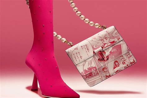 A San Valentino Con Jimmy Choo E Sailor Moon La Capsule Collection Donnemagazineit