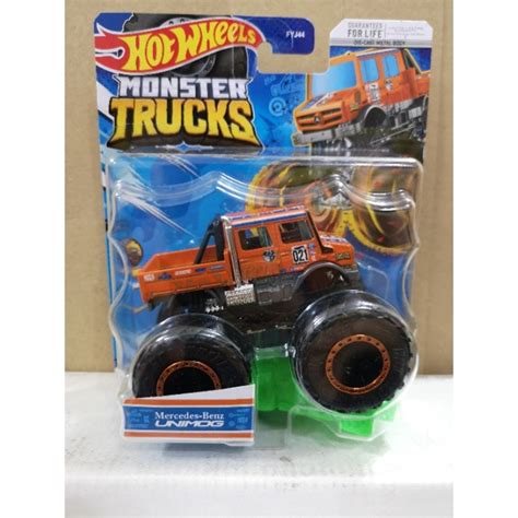 Hot Wheels Monster Trucks Mercedes Benz Unimog Shopee Malaysia