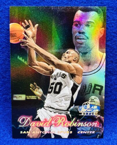 1998 Flair Showcase Style Sec 2 Row 2 Seat 27 David Robinson Spurs EBay