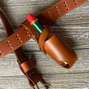 Leather Hot Sauce Holster 2oz Etsy