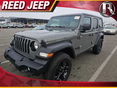 Pre Owned 2021 Jeep Wrangler Unlimited Sport Altitude Sport Utility In 5404 Reed Automotive