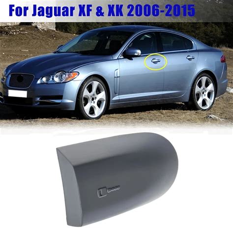 C2p7224 Car Front Left Exterior Door Handle Cap Cover Fit For Jaguar Xf