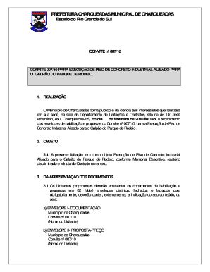 Fillable Online Charqueadas Rs Gov Prefeitura Charqueadas Municipal De