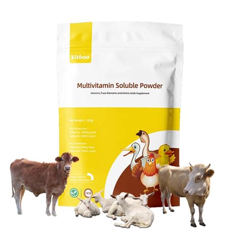 Livestock Multivitamin Supplement Cow Milk Vitamin Booster Cattle Sheep