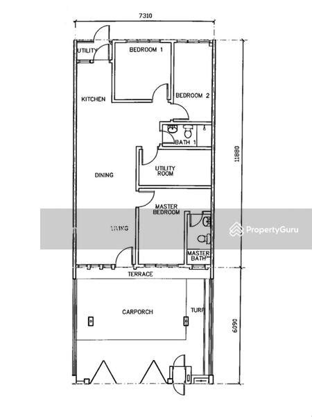 Rumah Teres Superlink Setingkat Baru Jalan Kebun Seksyen 30 Shah Alam