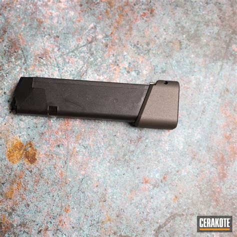 Tungsten Glock 34 Slide And Magazine Extenders Cerakote