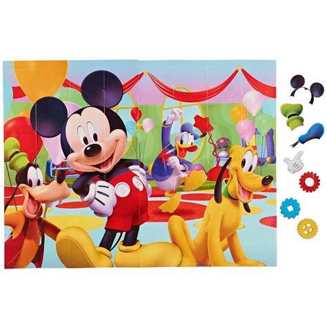 Mickey Mouse Clubhouse Party Backdrop And Props Photo Kit Walmart