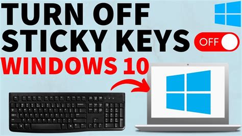 How To Turn Off Sticky Keys In Windows Gauging Gadgets