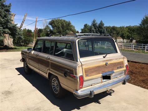 Jeep Grand Wagoneer K Miles Sweet Ride Classic Jeep Wagoneer