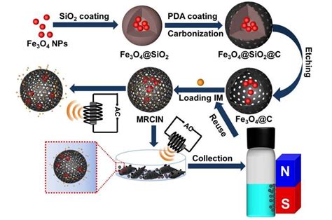 Alternating Magnetic Field Responsive Nano Platform Developed For