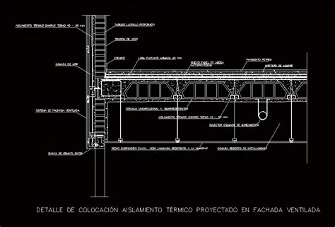 Slab With Suspended Ceiling In DWG CAD Library