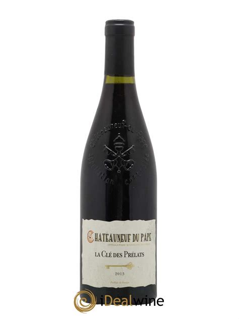 Buy Châteauneuf du Pape La Clé des Prélats 2013 lot 4203