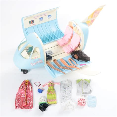 1999 Barbie Airplane with Accessories | EBTH