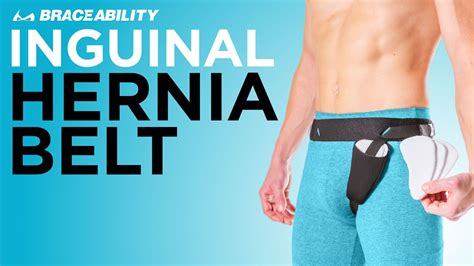 Braceability Inguinal Hernia Support Brief Bilateral Hernia Truss