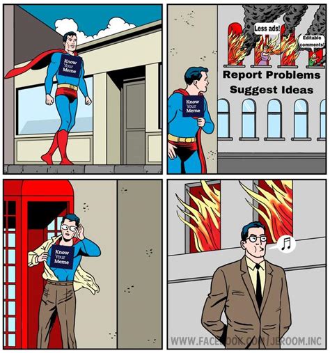 Superman Refuses To Help Know Your Meme