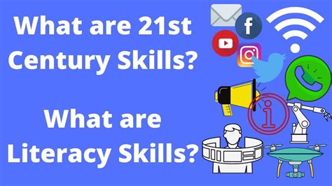 21st Century Skills Literacy Skills Information Media And Technology Literacy Youtube