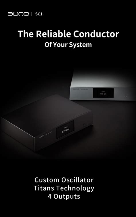 AUNE SC1 Titan Clock - HiFi Connect